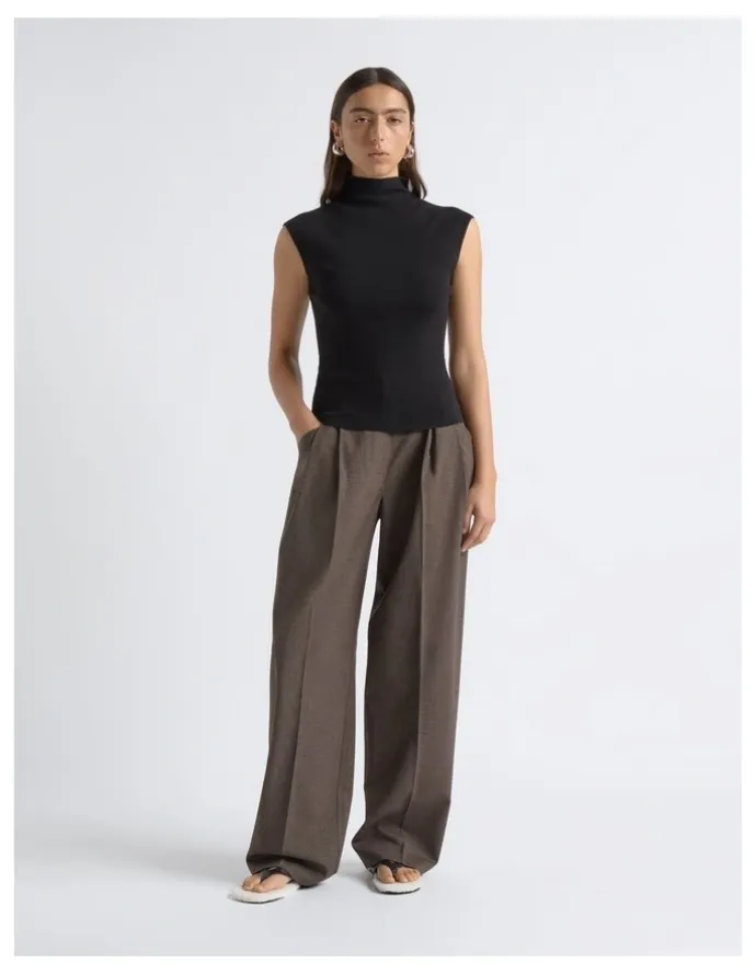 Cue Cotton Silk Cap Sleeve Knit