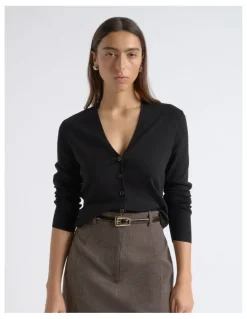 Cue Cotton Silk Cardigan