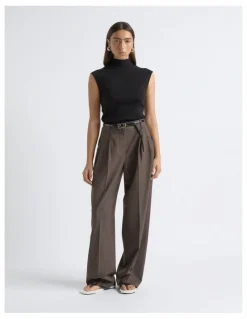 Cue Double Pleat Pant