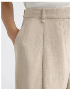 Cue High Waisted Barrel Leg Pant