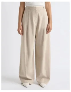 Cue High Waisted Barrel Leg Pant