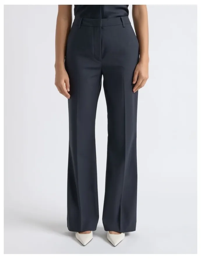Cue High Waisted Straight Leg Pant