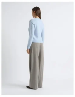 Cue Luxe Brushed Sweater
