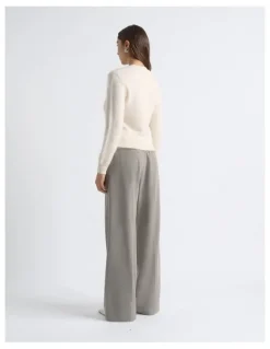 Cue Luxe Brushed Sweater