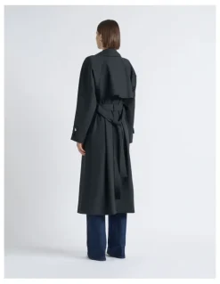 Cue Relaxed Fit Trench Coat