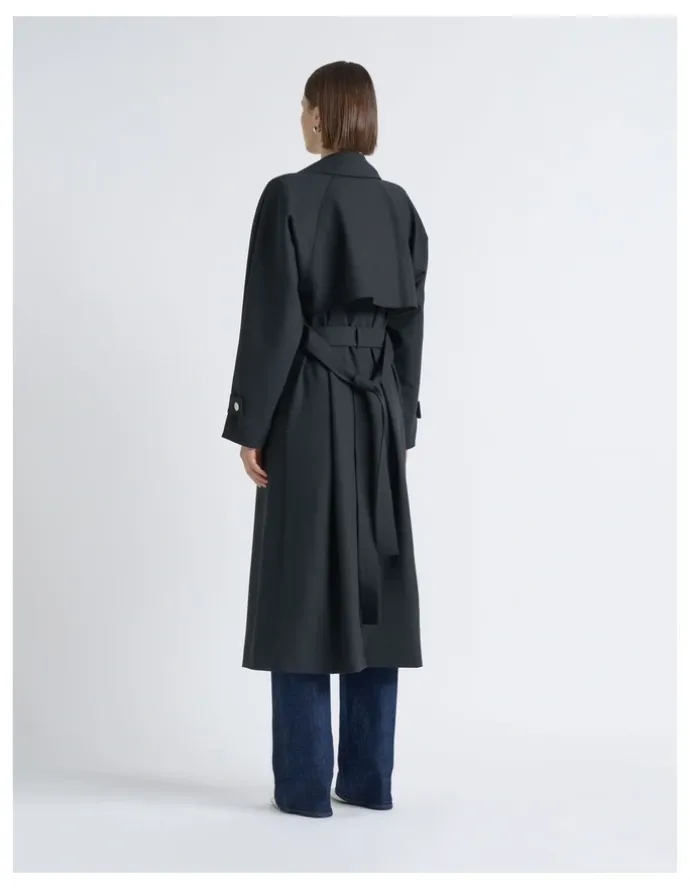 Cue Relaxed Fit Trench Coat