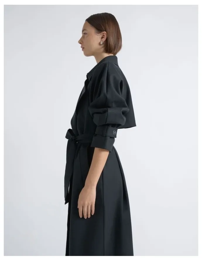 Cue Relaxed Fit Trench Coat