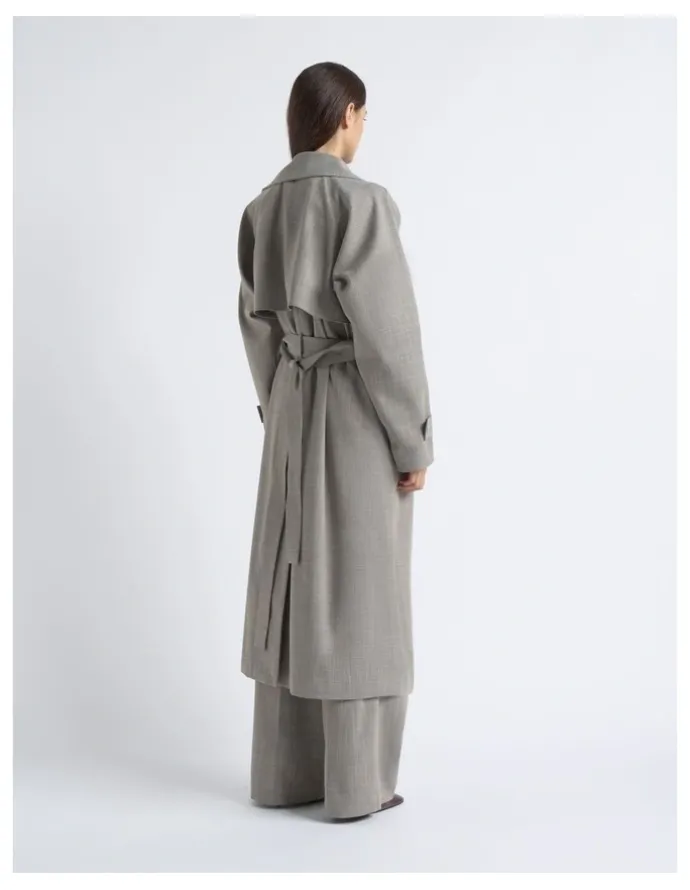 Cue Relaxed Fit Trench Coat