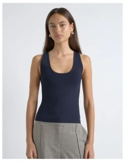 Cue Scoop Neck Tank