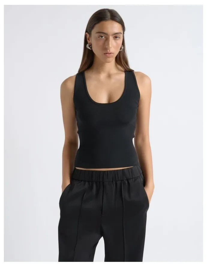 Cue Scoop Neck Tank