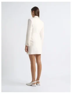 Cue Double Breasted Blazer Dress