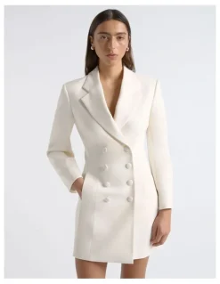 Cue Double Breasted Blazer Dress