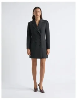 Cue Double Breasted Blazer Dress