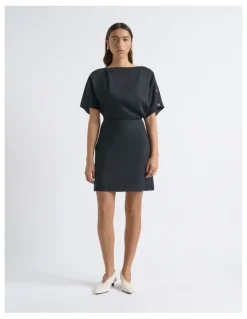Cue Snap Detail Mini Dress