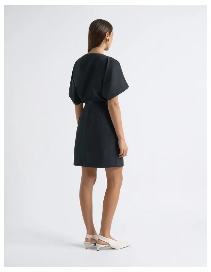Cue Snap Detail Mini Dress