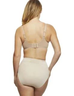 Cupid Shapewear Adjust Perfect Firm Control High Waist Shaping Brief in Warm Beige