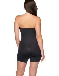 Cupid Shapewear Dress Rehearsal Convertible-to-Strapless Shapewear Bodysuit in Black
