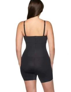 Cupid Shapewear Dress Rehearsal Convertible-to-Strapless Shapewear Bodysuit in Black