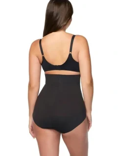 Cupid Shapewear Iconic Core Ultra-High Waist Shaping Brief in Black