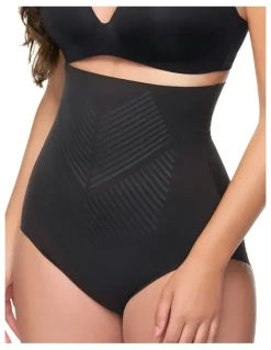Cupid Shapewear Iconic Core Ultra-High Waist Shaping Brief in Black