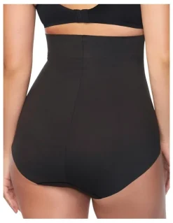Cupid Shapewear Iconic Core Ultra-High Waist Shaping Brief in Black