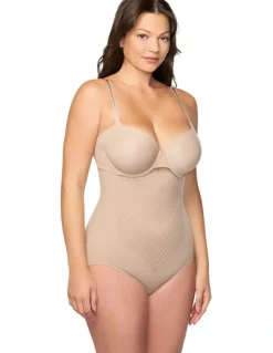 Cupid Shapewear Iconic Core Ultra-High Waist Shaping Brief in Stucco