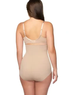 Cupid Shapewear Iconic Core Ultra-High Waist Shaping Brief in Stucco