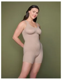 Cupid Shapewear Iconic Core Full Body Butt Lifting Shaper in Stucco