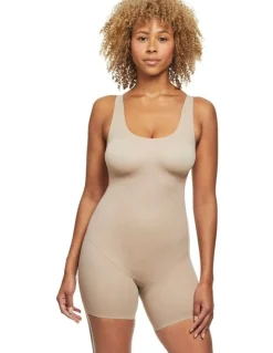 Cupid Shapewear Iconic Core Full Body Butt Lifting Shaper in Stucco