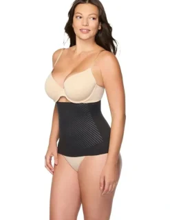 Cupid Shapewear Iconic Core Step-In Faja Waist Cincher in Black