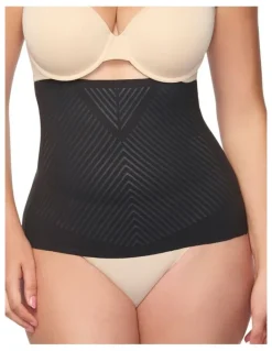 Cupid Shapewear Iconic Core Step-In Faja Waist Cincher in Black