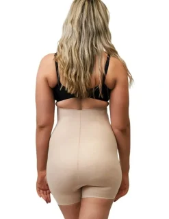 Cupid Shapewear Sleek Essentials Ultra High Waist Shaper Short in Warm Beige