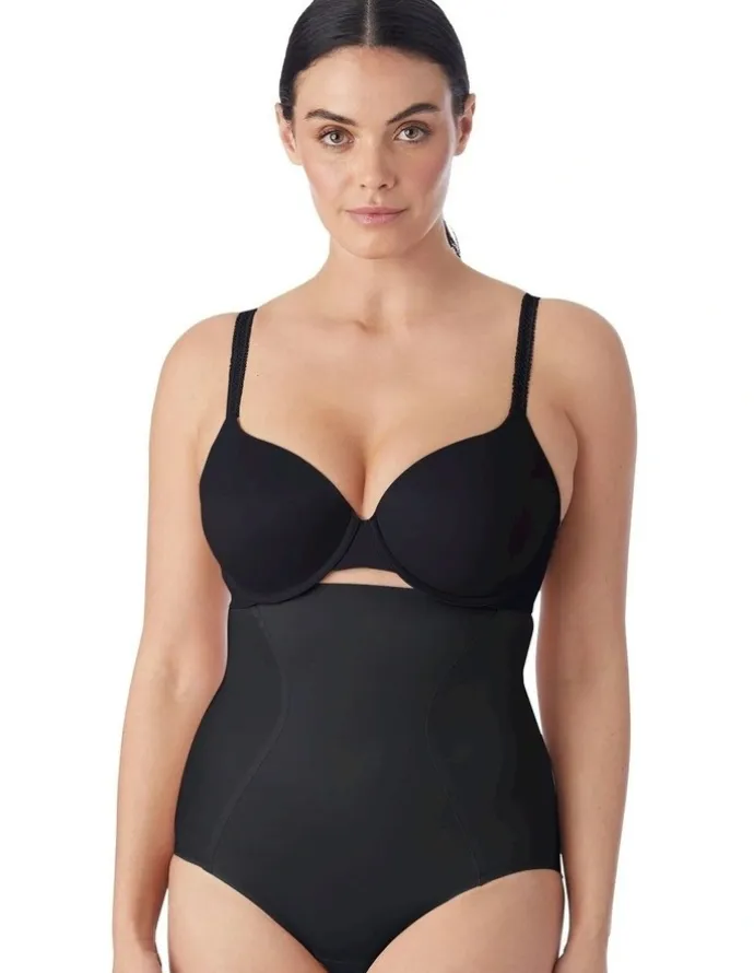 Cupid Shapewear Skin Benefit Ultra High Waist Shaping Brief with Aloe in Black