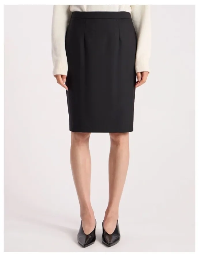 David Lawrence Celeste Pencil Skirt in Black