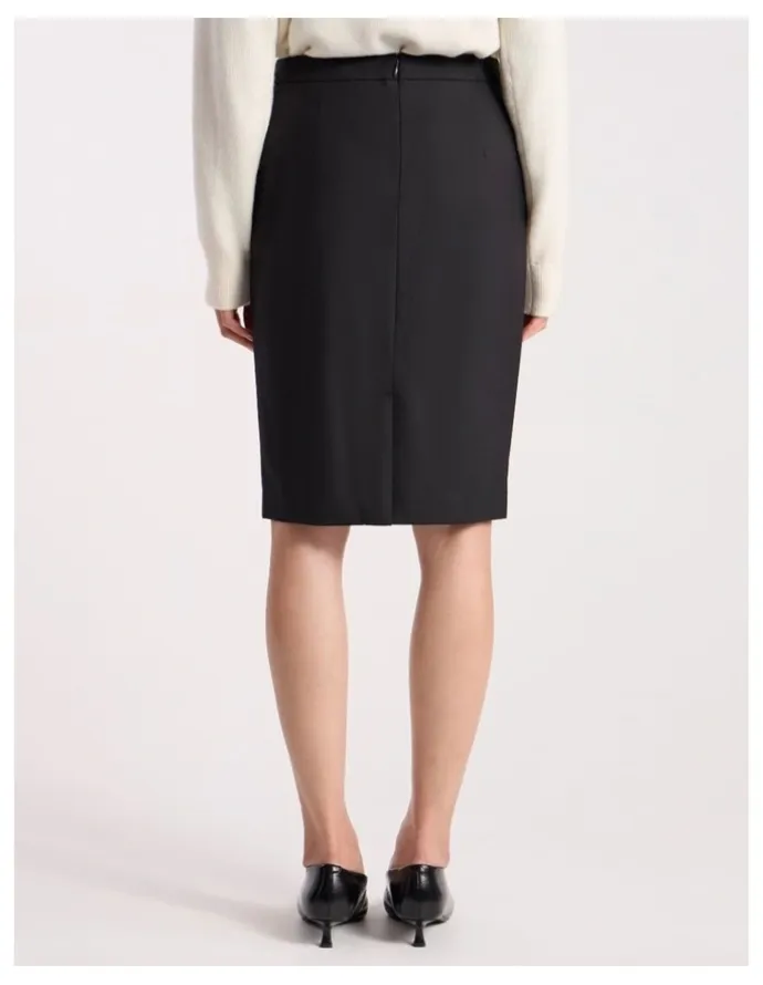 David Lawrence Celeste Pencil Skirt in Black