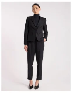 David Lawrence Celeste Tapered Pant in Black