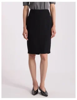 David Lawrence Edna Pencil Skirt in Black