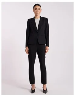 David Lawrence Edna Suit Blazer in Black
