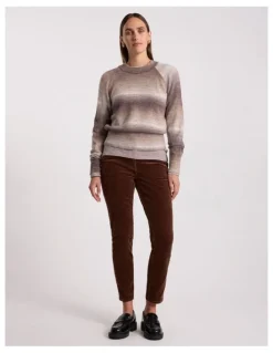 David Lawrence Jesse Ombre Knit in Nutmeg Ombre