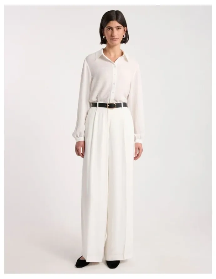 David Lawrence Kumru Leather Belt in Black/Gold