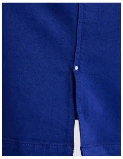 David Lawrence Marnie Denim Skirt in Ocean Blue
