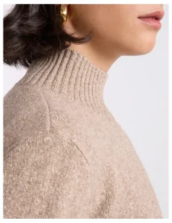 David Lawrence Noor Mouline Knit in Tawny