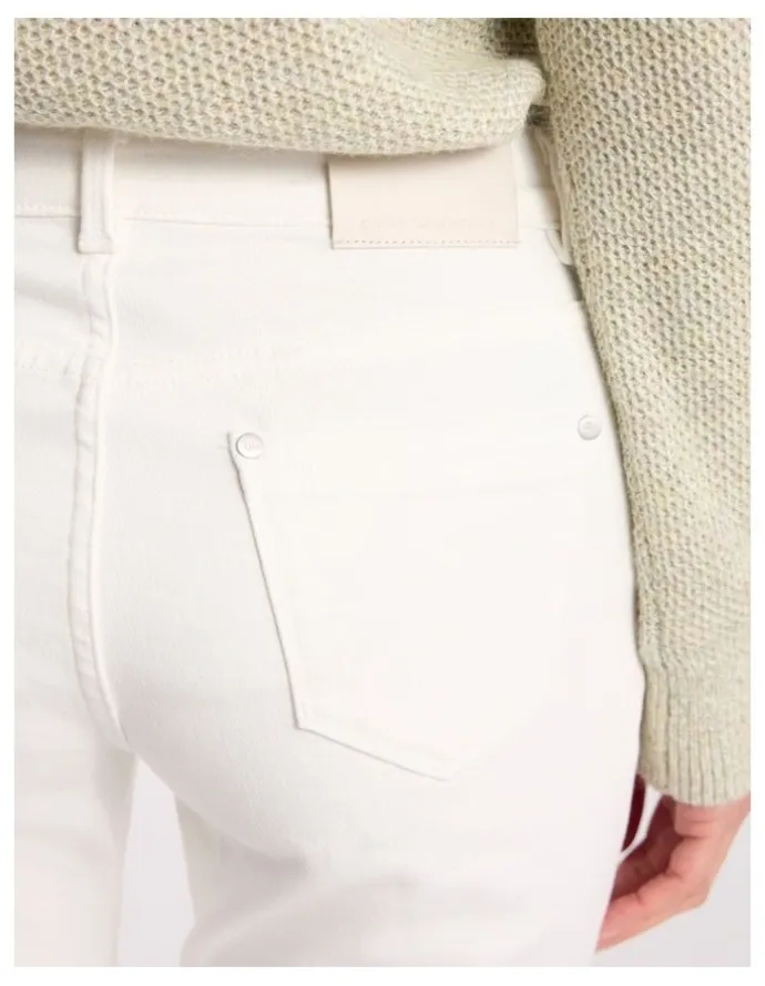 David Lawrence Amanda Slim Leg Jean in White