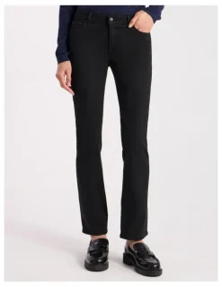 David Lawrence Amanda Slim Leg Jean in Black