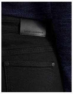 David Lawrence Amanda Slim Leg Jean in Black