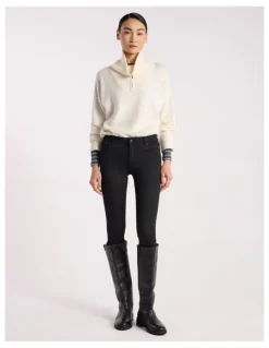 David Lawrence Jackie Skinny Leg Jean in Black