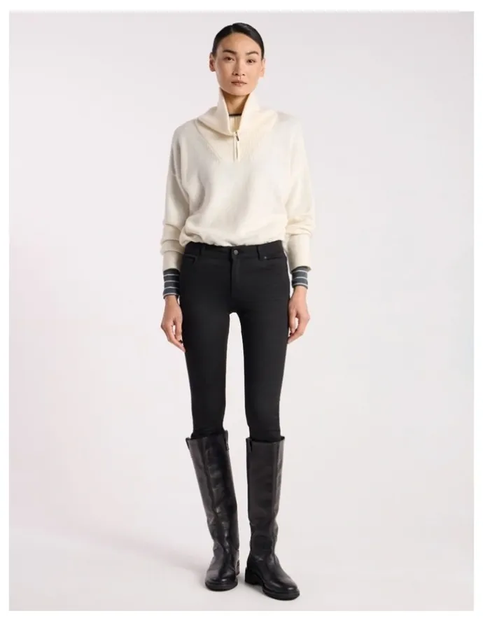David Lawrence Jackie Skinny Leg Jean in Black