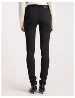 David Lawrence Jackie Skinny Leg Jean in Black