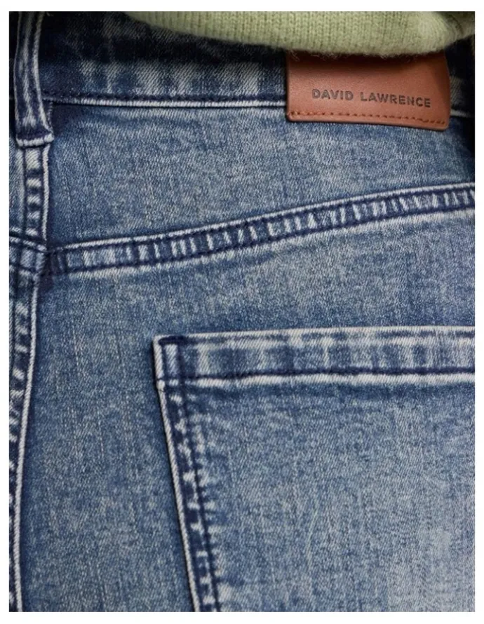 David Lawrence Shandie Kick Flare Jean in Antique Wash