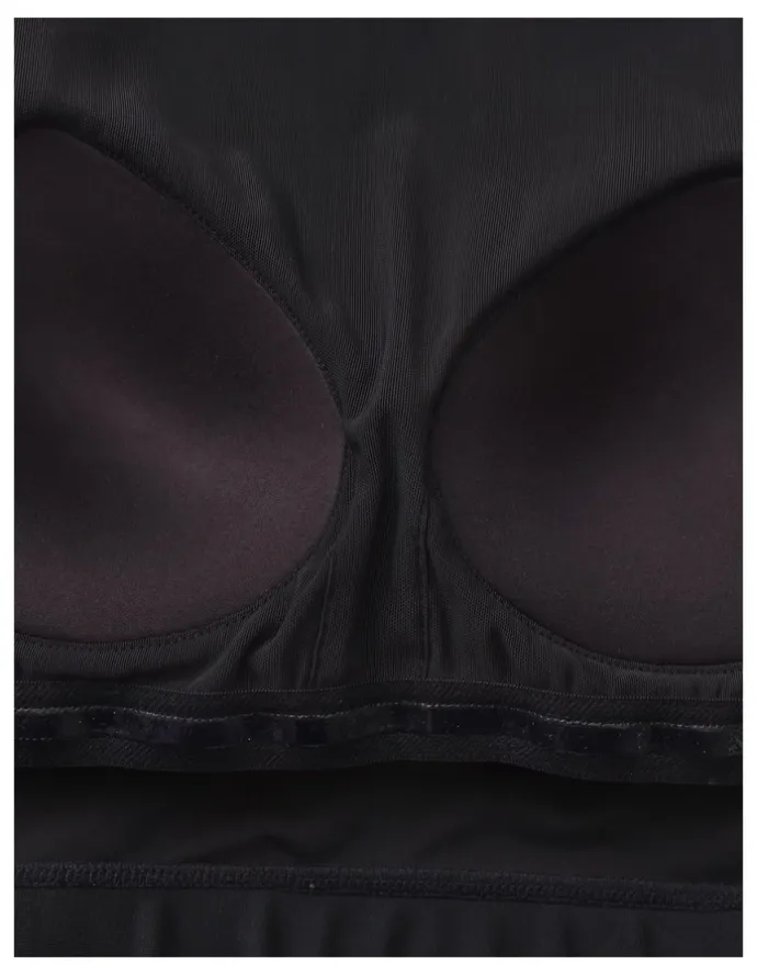 Decathlon Decathlon | Surf women's swimsuit top - CN TOP ADAH BLACK2.0